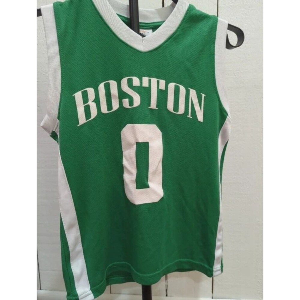 Boston Celtics Basketball Jersey Child's Size Small (8)